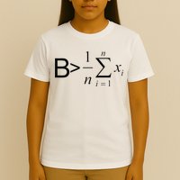 Be Greater Than Average Math Joke Funny Math Teacher T-Shirt
