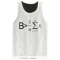 Be Greater Than Average Math Joke Funny Math Teacher Mesh Reversible Basketball Jersey Tank