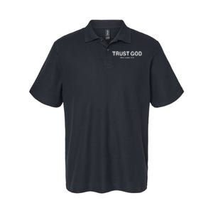 Bryson Gray Trust God Proverbs Softstyle Adult Sport Polo