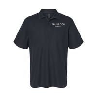 Bryson Gray Trust God Proverbs Softstyle Adult Sport Polo