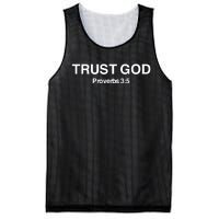 Bryson Gray Trust God Proverbs Mesh Reversible Basketball Jersey Tank