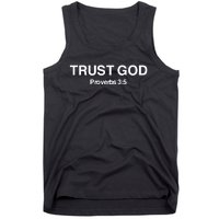 Bryson Gray Trust God Proverbs Tank Top