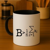 Be Greater Than Average Math Nerd Formula Math Gift Coffee Mug