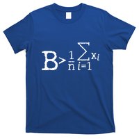 Be Greater Than Average Math Nerd Formula Math Gift T-Shirt