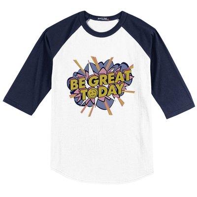 Be Great Today Cowboys Gift Baseball Sleeve Shirt