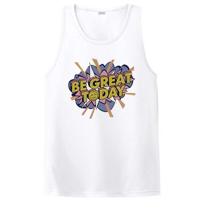 Be Great Today Cowboys Gift PosiCharge Competitor Tank