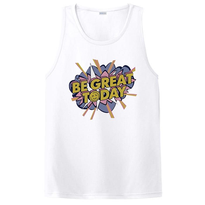 Be Great Today Cowboys Gift PosiCharge Competitor Tank