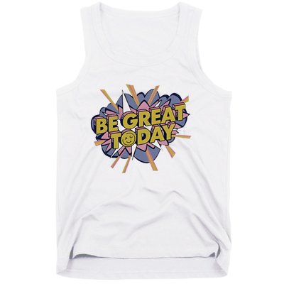 Be Great Today Cowboys Gift Tank Top