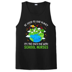 Be Good To Our Planet With School Nurses Earth Day PosiCharge Competitor Tank