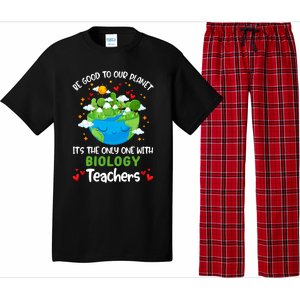 Be Good To Our Planet With Biology Teacher Earth Day Cool Gift Pajama Set