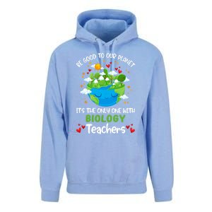 Be Good To Our Planet With Biology Teacher Earth Day Cool Gift Unisex Surf Hoodie