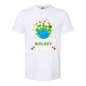 Be Good To Our Planet With Biology Teacher Earth Day Cool Gift Softstyle CVC T-Shirt