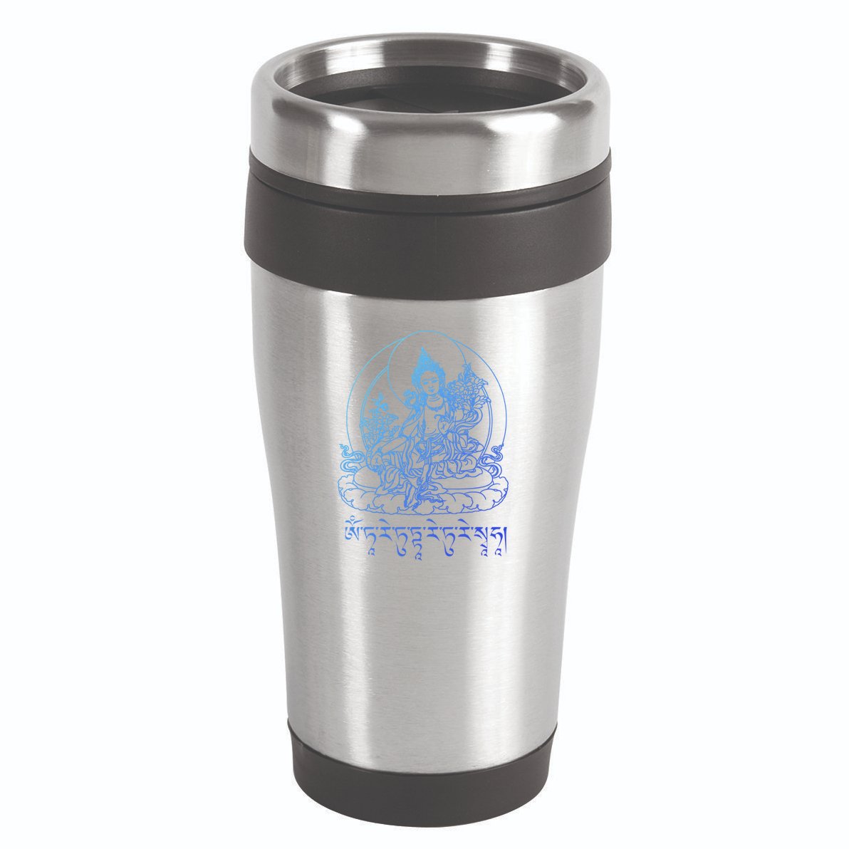 Buddha Green Tara Tra Tibetan Buddhism Vajrayana Gift 16oz Travel Tumbler
