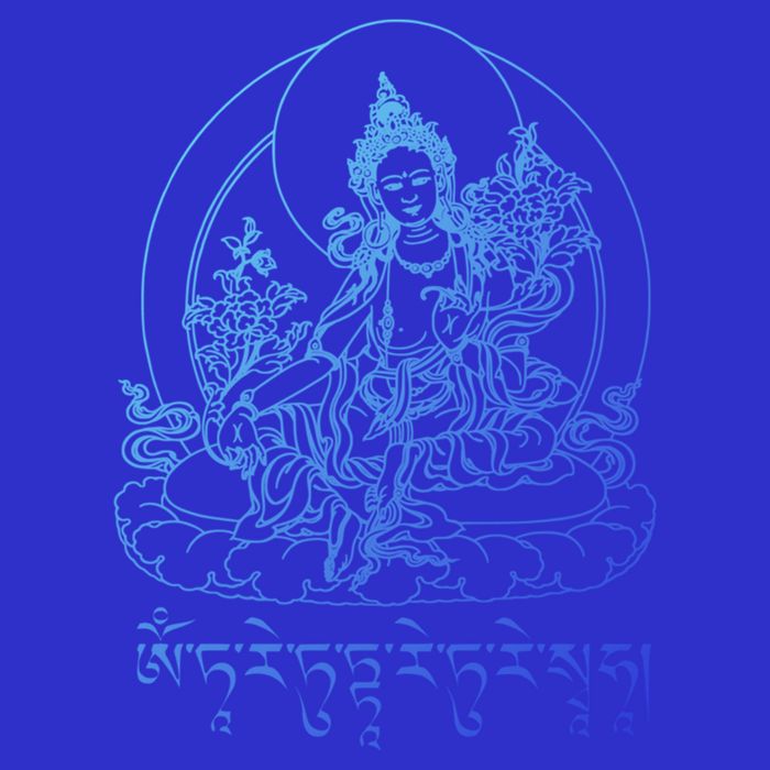Buddha Green Tara Tra Tibetan Buddhism Vajrayana Gift Tall T-Shirt