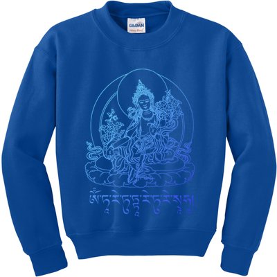 Buddha Green Tara Tra Tibetan Buddhism Vajrayana Gift Kids Sweatshirt