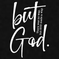 But God There Was No Way But God Made A Way Ladies PosiCharge Tri-Blend Wicking Tank