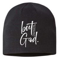But God There Was No Way But God Made A Way Sustainable Beanie