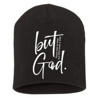 But God There Was No Way But God Made A Way Short Acrylic Beanie