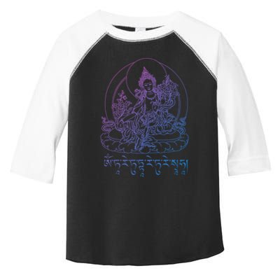 Buddha Green Tara Tra Tibetan Buddhism Vajrayana Gift Toddler Fine Jersey T-Shirt