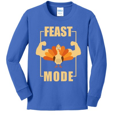 Best Gift Thanksgiving Day Feast Mode For Adults Funny Gift Kids Long Sleeve Shirt