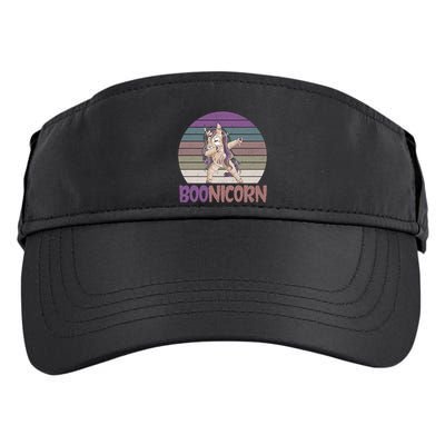 Boonicorn Ghost Unicorn Boo Retro Halloween Cool Gift Adult Drive Performance Visor