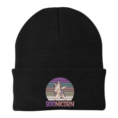 Boonicorn Ghost Unicorn Boo Retro Halloween Cool Gift Beanie