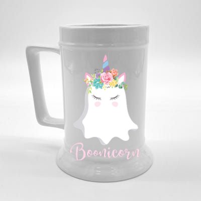 Boonicorn Ghost Unicorn Costume Gift Beer Stein