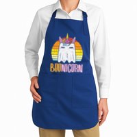 Boonicorn Ghost Unicorn Boo Retro Halloween Gift Apron