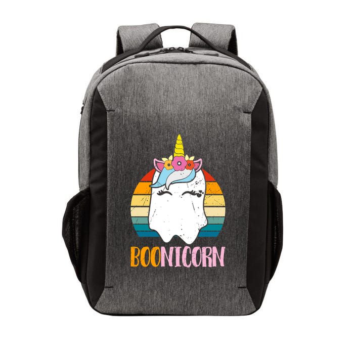 Boonicorn Ghost Unicorn Boo Retro Halloween Gift Vector Backpack