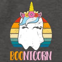 Boonicorn Ghost Unicorn Boo Retro Halloween Gift Vector Backpack