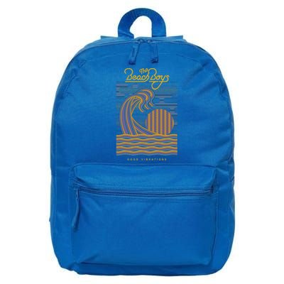 Beach Good Vibrations Gift 16 in Basic Backpack