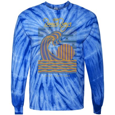 Beach Good Vibrations Gift Tie-Dye Long Sleeve Shirt