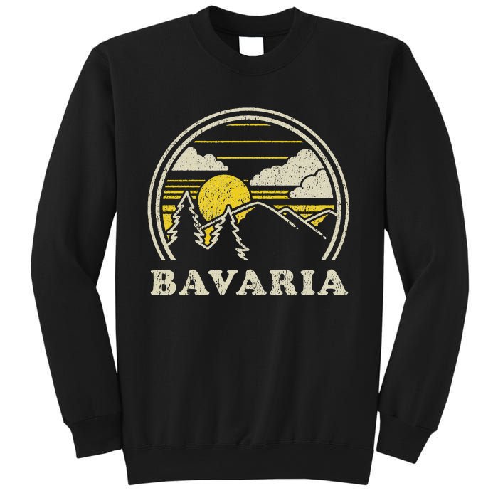 Bavaria Germany Vintage Hiking Mountains Sweatshirt