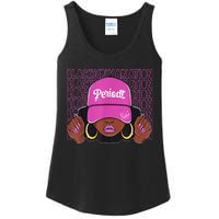 Black Girl Variation Hyper Violet 4s Matching Ladies Essential Tank