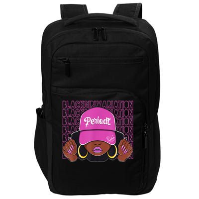 Black Girl Variation Hyper Violet 4s Matching Impact Tech Backpack