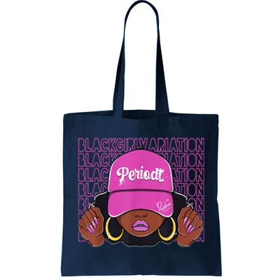 Black Girl Variation Hyper Violet 4s Matching Tote Bag