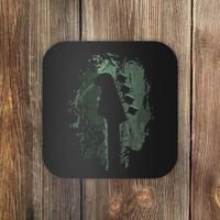 Bass Guitar Vintage Retro Funny Bass Player Bassist Coaster