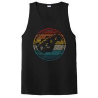 Bass Guitar Vintage Retro Funny Bass Player Bassist PosiCharge Competitor Tank