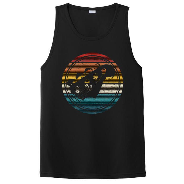 Bass Guitar Vintage Retro Funny Bass Player Bassist PosiCharge Competitor Tank