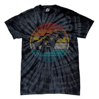 Bass Guitar Vintage Retro Funny Bass Player Bassist Tie-Dye T-Shirt