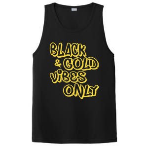 Black Gold Vibes Only PosiCharge Competitor Tank