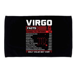 Birthday Gifts Virgo Facts Microfiber Hand Towel