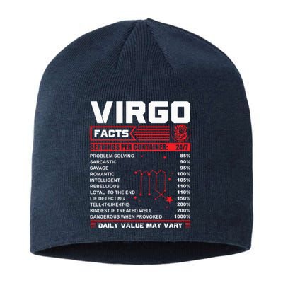 Birthday Gifts Virgo Facts Sustainable Beanie