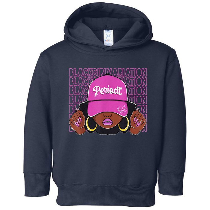 Black Girl Variation Hyper Violet 4s Matching Toddler Hoodie