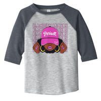 Black Girl Variation Hyper Violet 4s Matching Toddler Fine Jersey T-Shirt