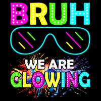 bruh glowing vintage USA-Made Doggie Bandana