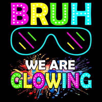 bruh glowing vintage T-Shirt