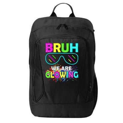 bruh glowing vintage City Backpack