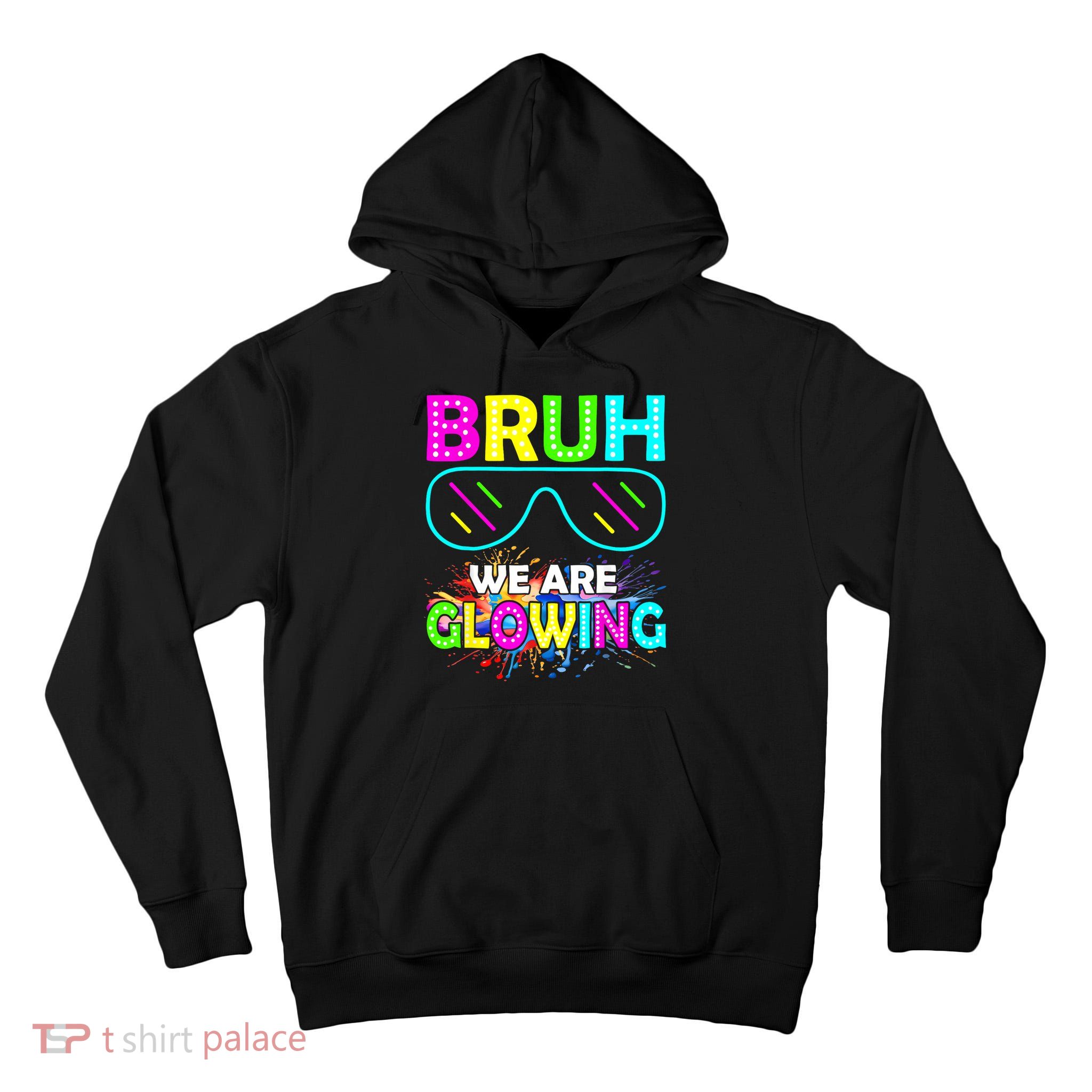 bruh glowing vintage Tall Hoodie