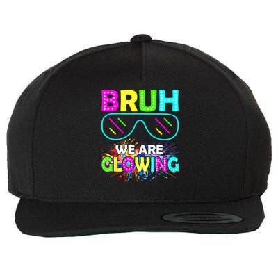 bruh glowing vintage Wool Snapback Cap